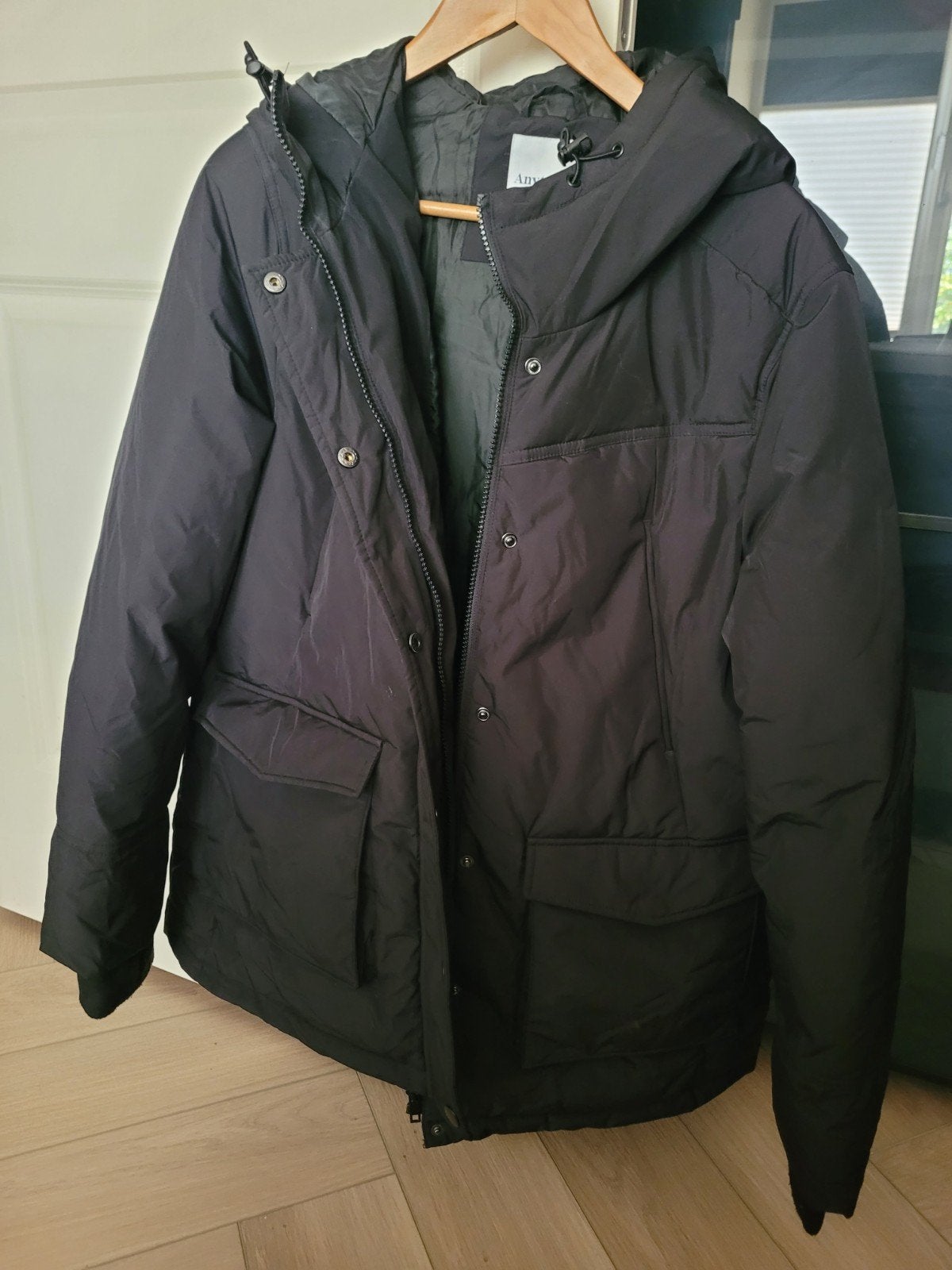 winterjas, Zwart, Maat 46/48 (XL) of groter, Anytime, Ophalen of Verzenden