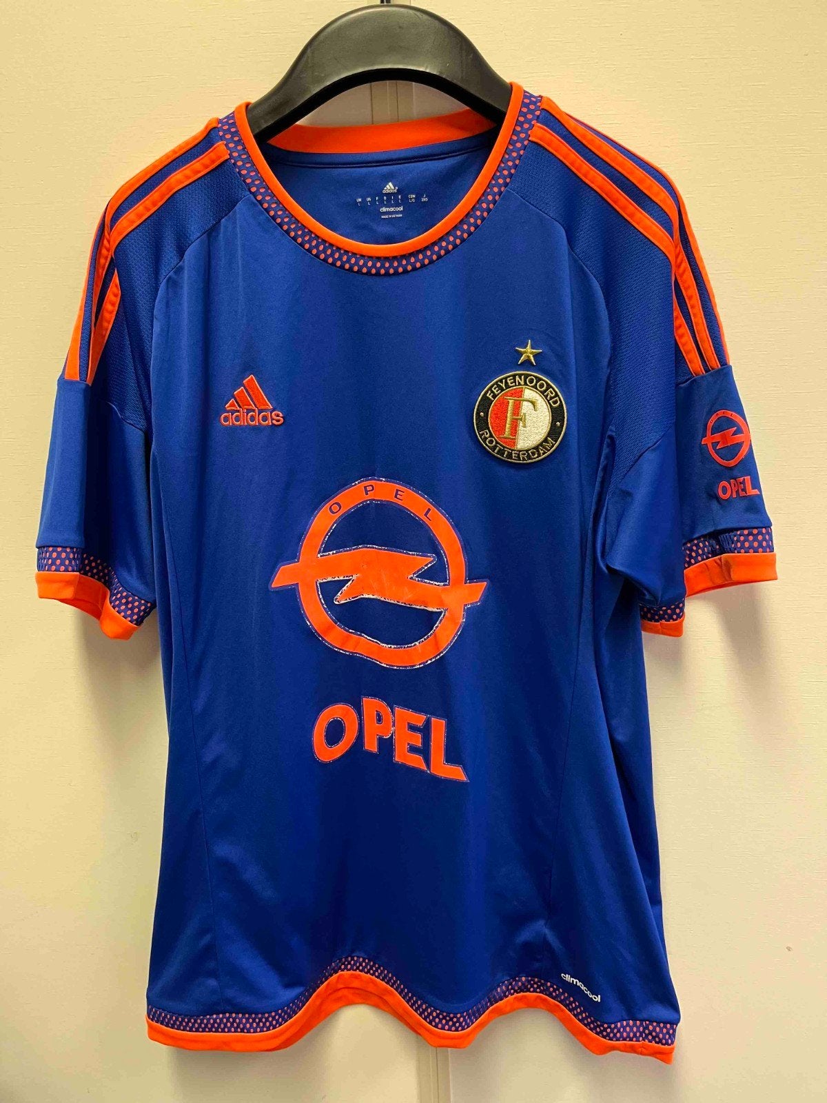 Feyenoord Uitshirt 2016-2017 Vilhena #21 Maat L, Maat L, Ophalen of Verzenden, Zo goed als nieuw, Shirt