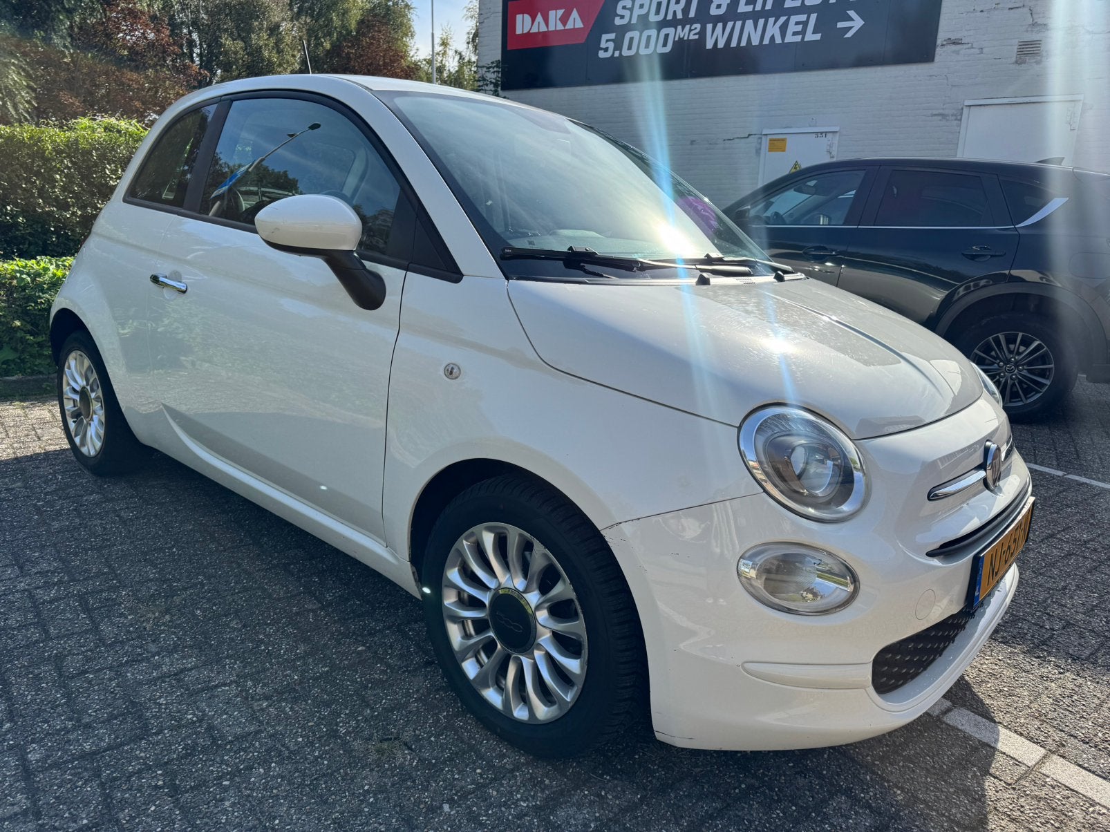 Foto 7 van Fiat 500 0.9 TwinAir TURBO 80 pk | Wit | 2017 | Nieuwe APK