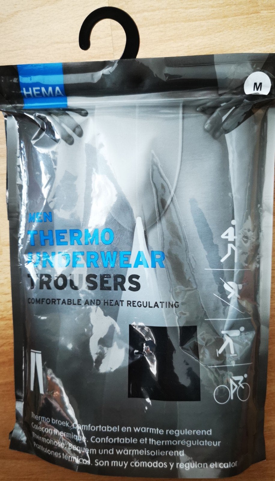 Hema heren thermo onderbroek zwart maat M nieuw, Ophalen of Verzenden, Zwart, Hema, Overige typen