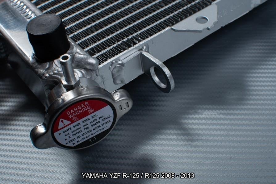 Radiator Koeler AVDB YAMAHA YZF R125 / R-125 2008 - 2013, Ophalen of Verzenden, Nieuw
