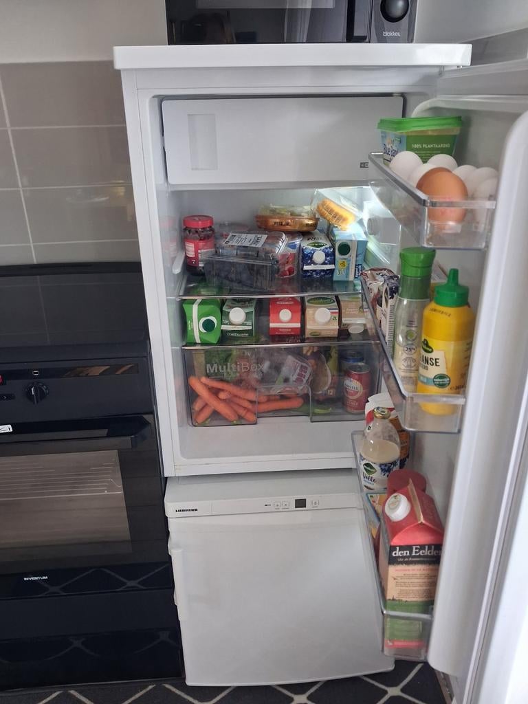 Koelkast met 2 lades en diepvries - Bosch, Witgoed en Apparatuur, Koelkasten en IJskasten, Ophalen of Verzenden