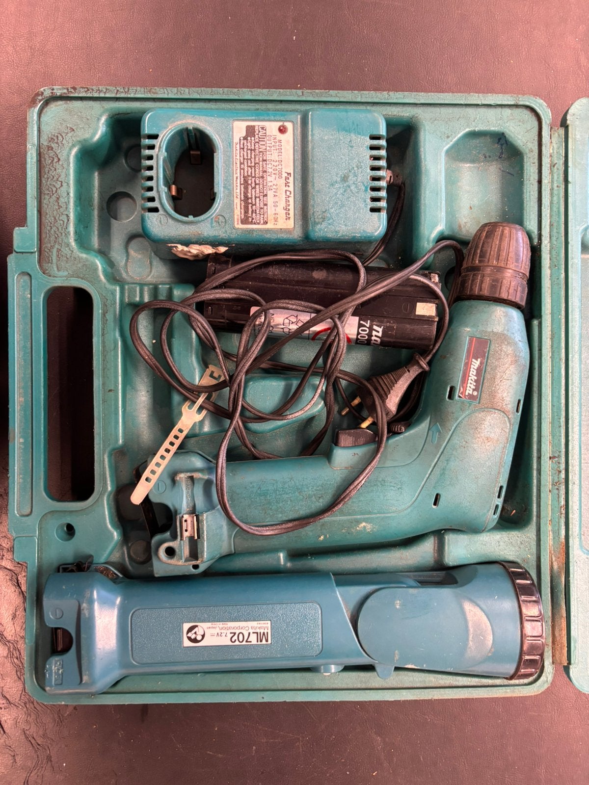 Makita koffer compleet, Ophalen of Verzenden, Gebruikt