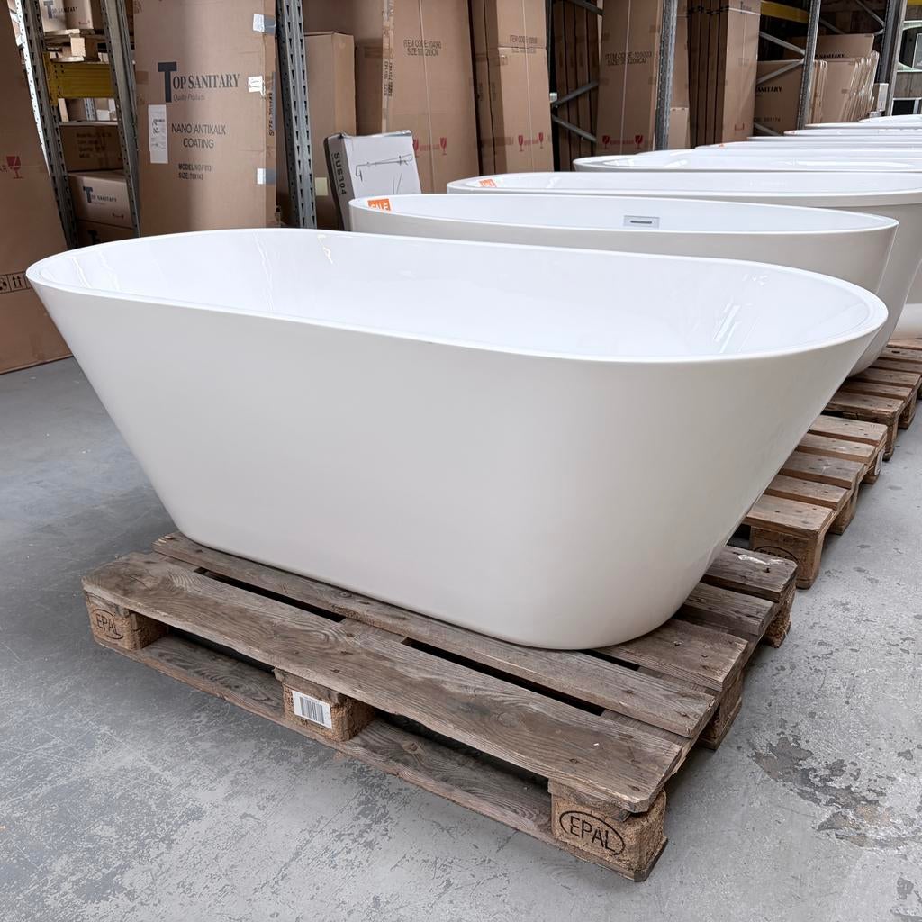 Vrijstaand Ligbad Nieuw – Design Bad Actie 170/75/58 nr252, Ophalen of Verzenden, Nieuw