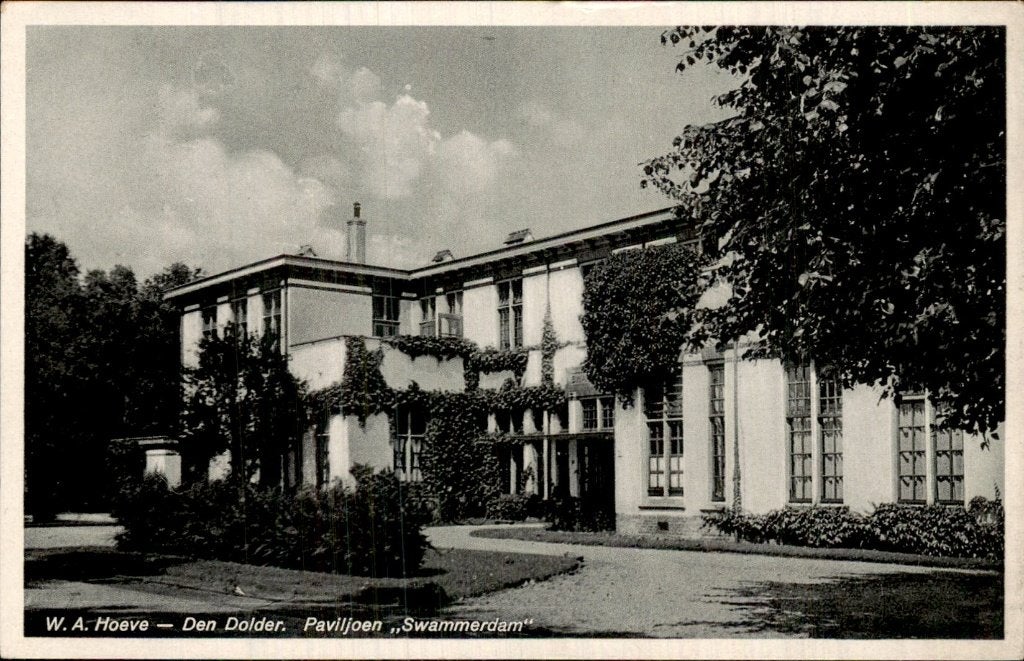 Den Dolder - Paviljoen Swammerdam - W. A. Hoeve, Ophalen of Verzenden, 1920 tot 1940, Ongelopen, Utrecht