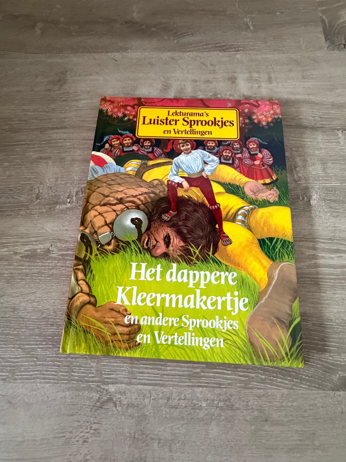 Lekturama's Luister Sprookjes: Het dappere Kleermakertje, Ophalen of Verzenden, Gelezen