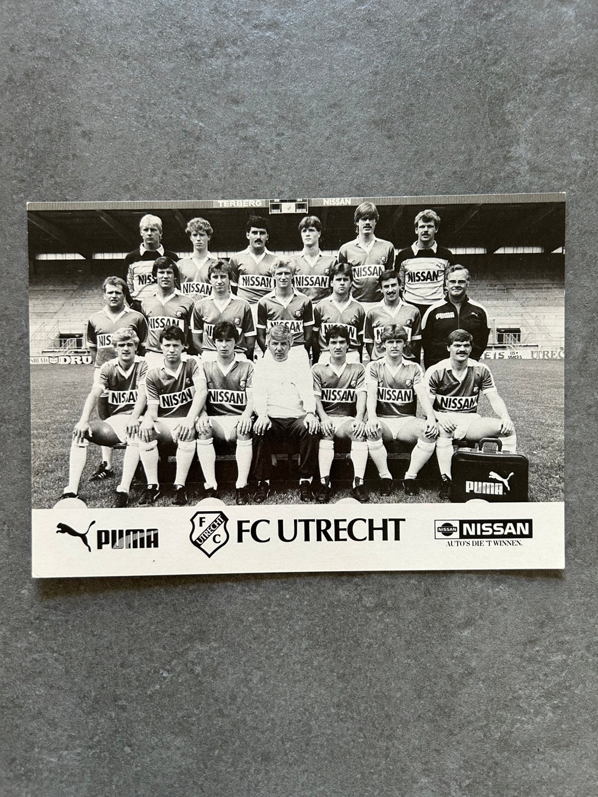 FC Utrecht elftalkaart, Ophalen of Verzenden, F.C. Utrecht, Spelerskaart