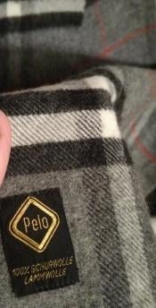 Nieuw Sjaal Das Grijs Burberry rui PELO Scheerwol 100%, Verzenden, Nieuw, Overige maten, Sjaal