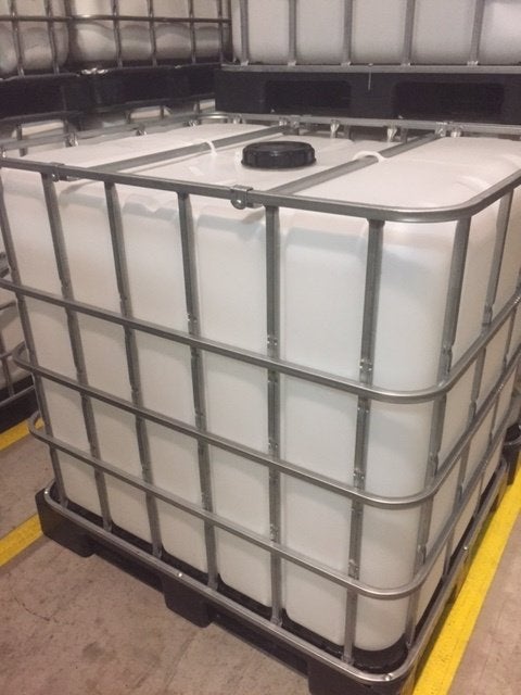 IBC, 1000 liter food grade tanks, Tuin en Terras, Regentonnen, Kunststof, Met kraantje, 150 liter of meer, Ophalen of Verzenden