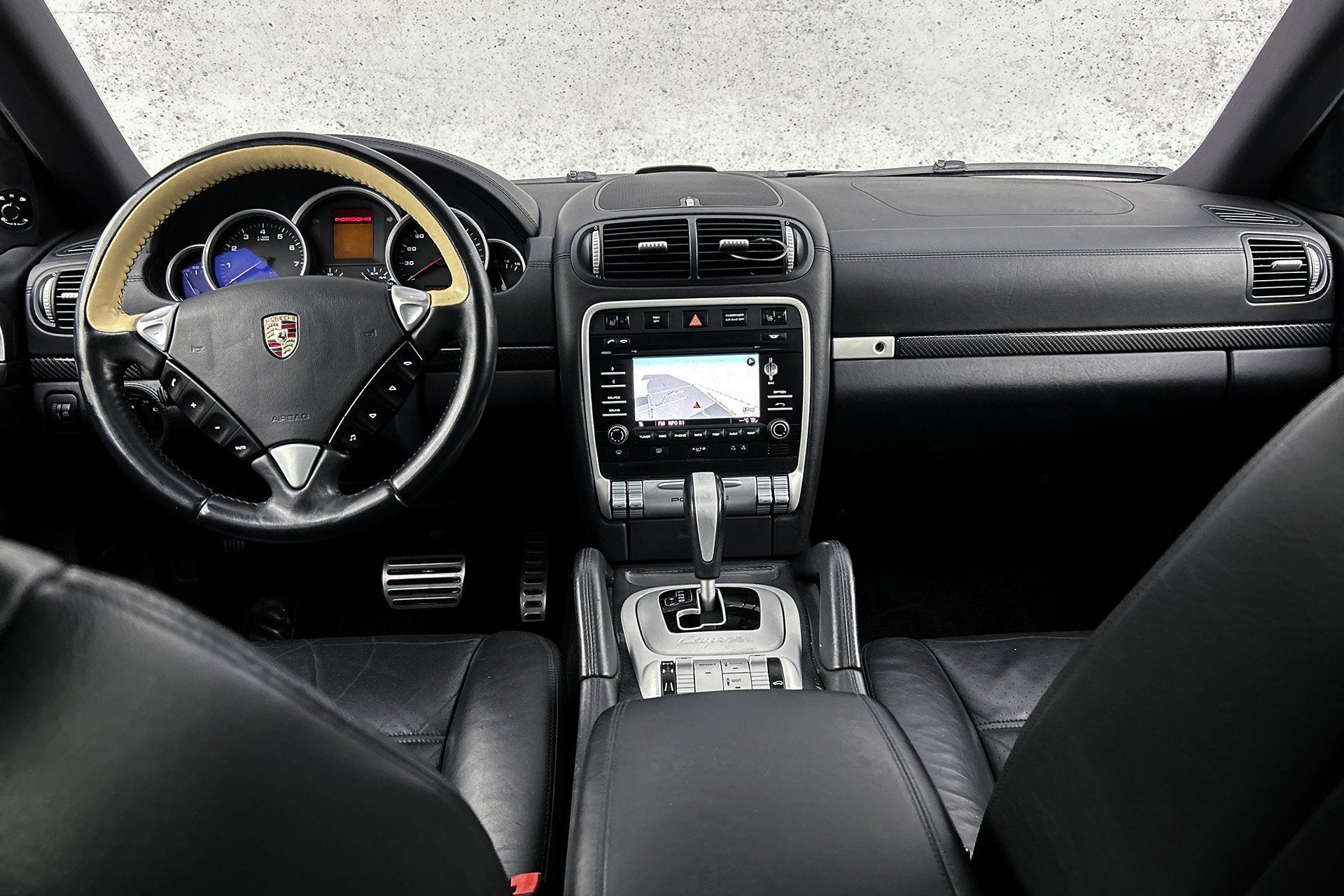 Porsche Cayenne 4.8 S | Trekhaak wegklapbaar | Luchtvering |, Automaat, Cayenne, Met garantie (alle), Zwart