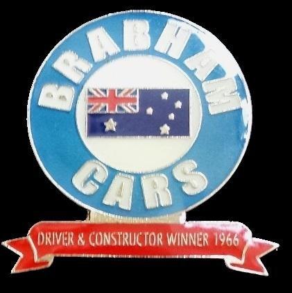 Brabham Cars Champions pin, Verzenden, Nieuw, Transport, Speldje of Pin
