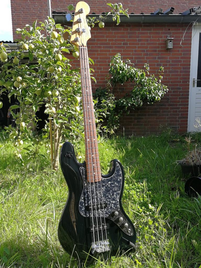 Fender jazz Bass bouwjaar 1991, Ophalen, Gebruikt, Elektrisch
