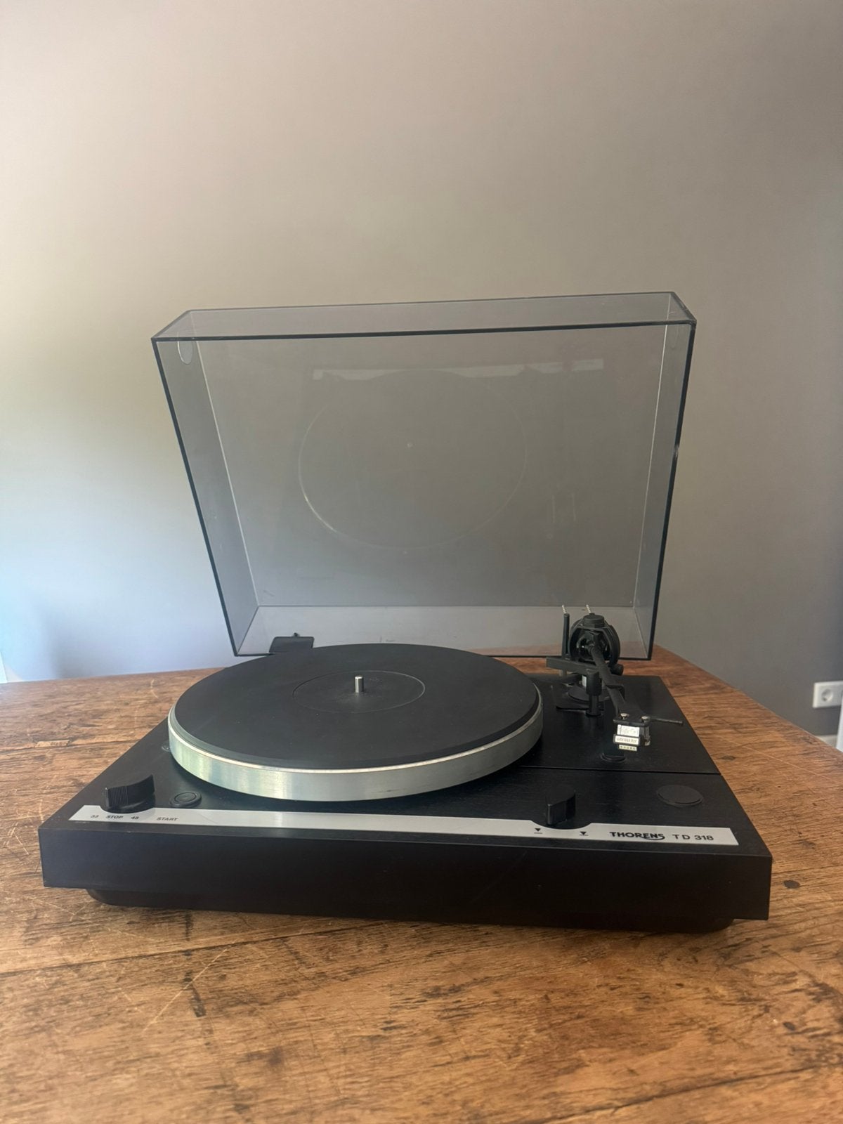 Thorens TD 318 topspeler, Ophalen, Zo goed als nieuw, Thorens