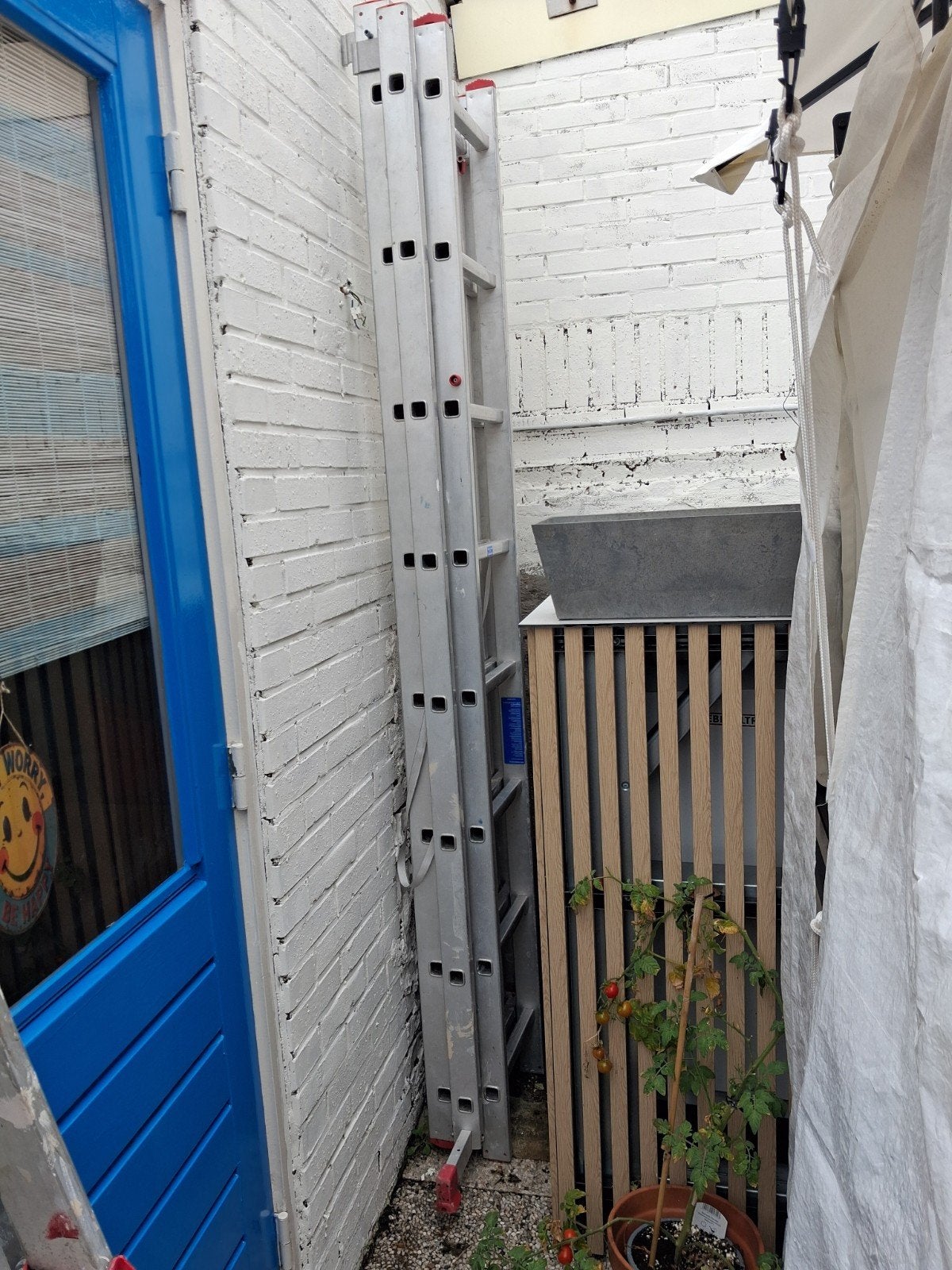 3 delige grote ladder minimaal  70, Ophalen, 4 meter of meer