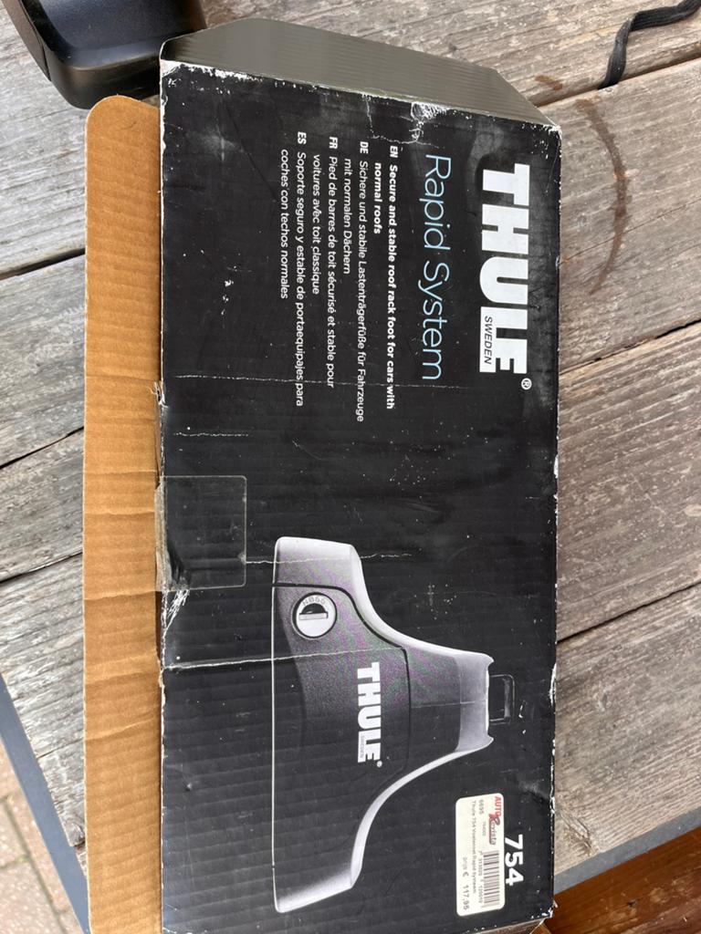 Thule dakdragers golf 7, Auto diversen, Dakdragers, Ophalen, Gebruikt
