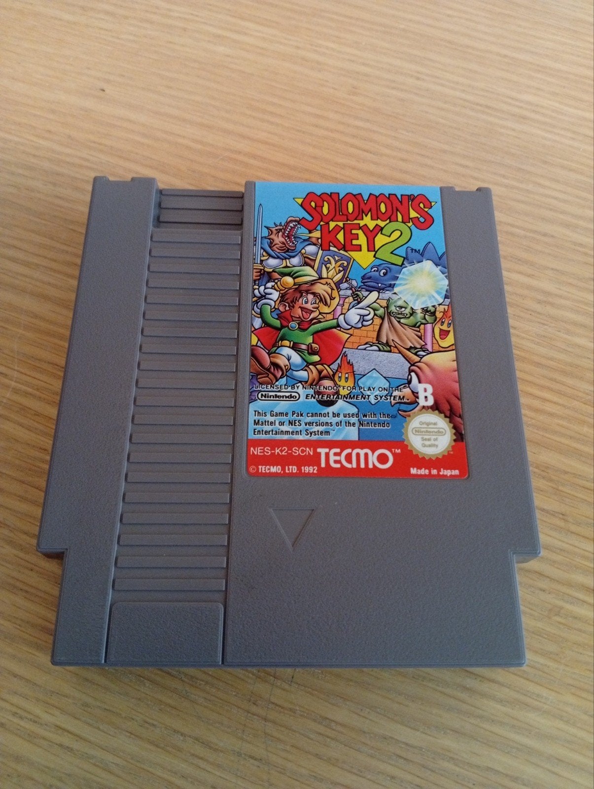 Solomon's Key 2 – Nintendo NES – SCN – Zeer zeldzaam!, Avontuur en Actie, 1 speler, Ophalen of Verzenden, Zo goed als nieuw