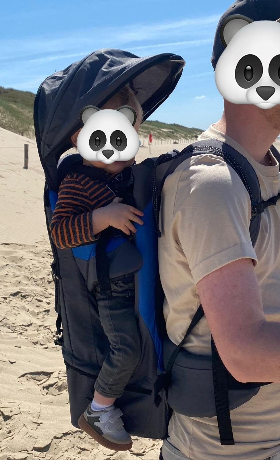 Draagzak voor kind - ideaal voor wandelingen, Kinderen en Baby's, Babydragers en Draagdoeken, Zo goed als nieuw, Rug, Draagzak