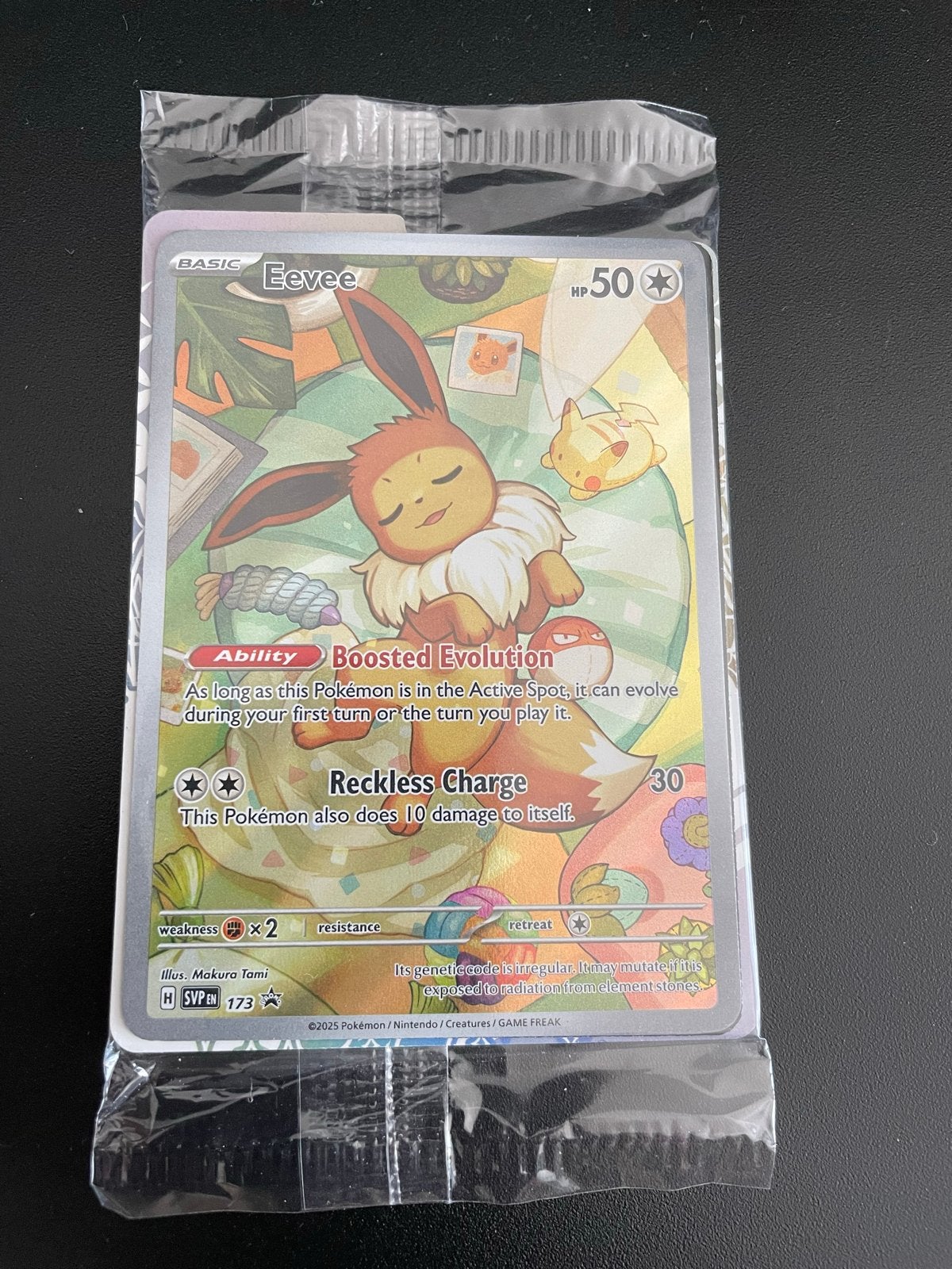 Sealed Pokémon Eevee Promo Kaart - Nieuw in Verpakking, Ophalen of Verzenden, Nieuw, Losse kaart