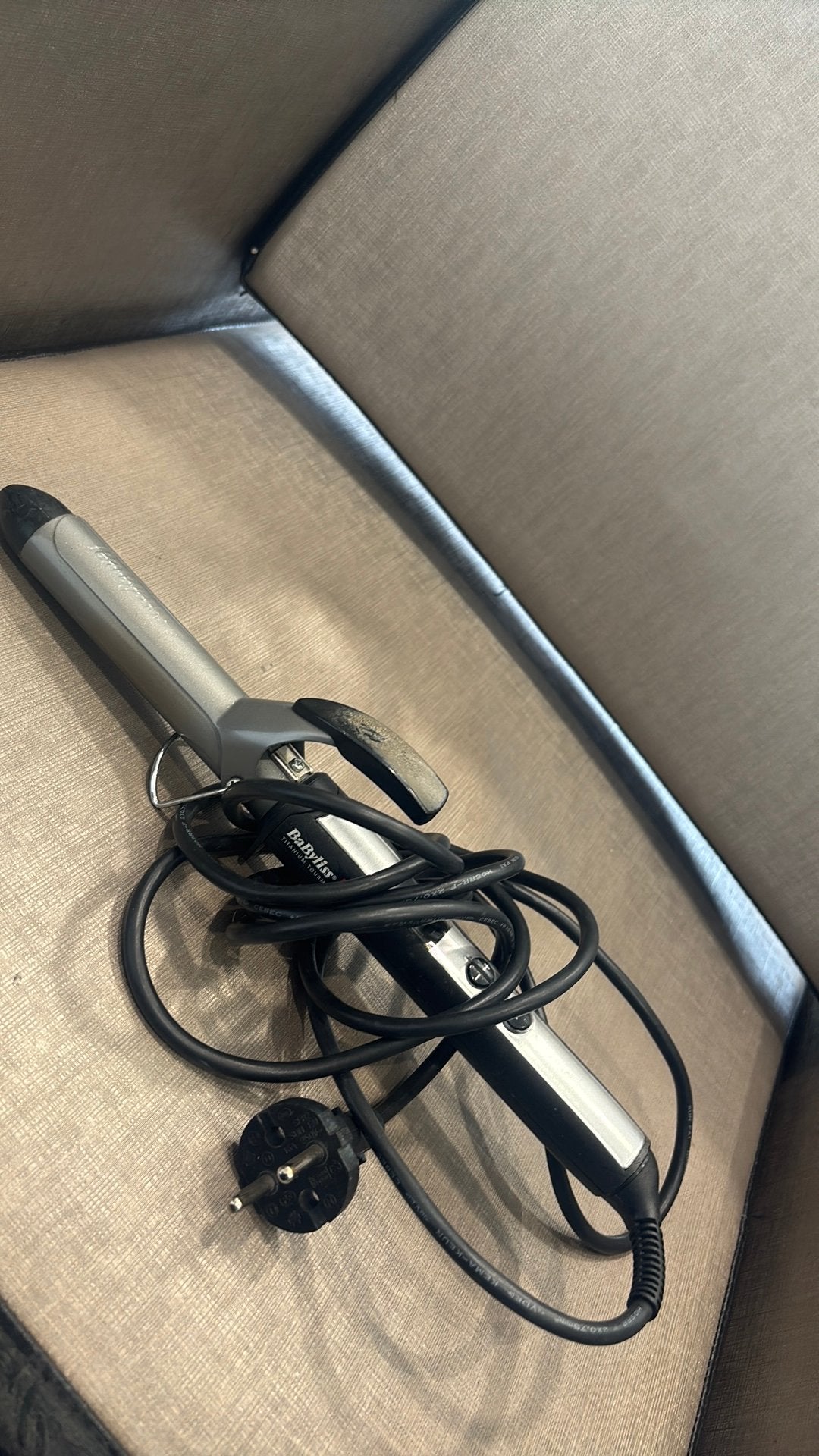 BaByliss PRO Krultang Titanium Tourmaline, Witgoed en Apparatuur, Ophalen of Verzenden, Refurbished, Haarverzorging