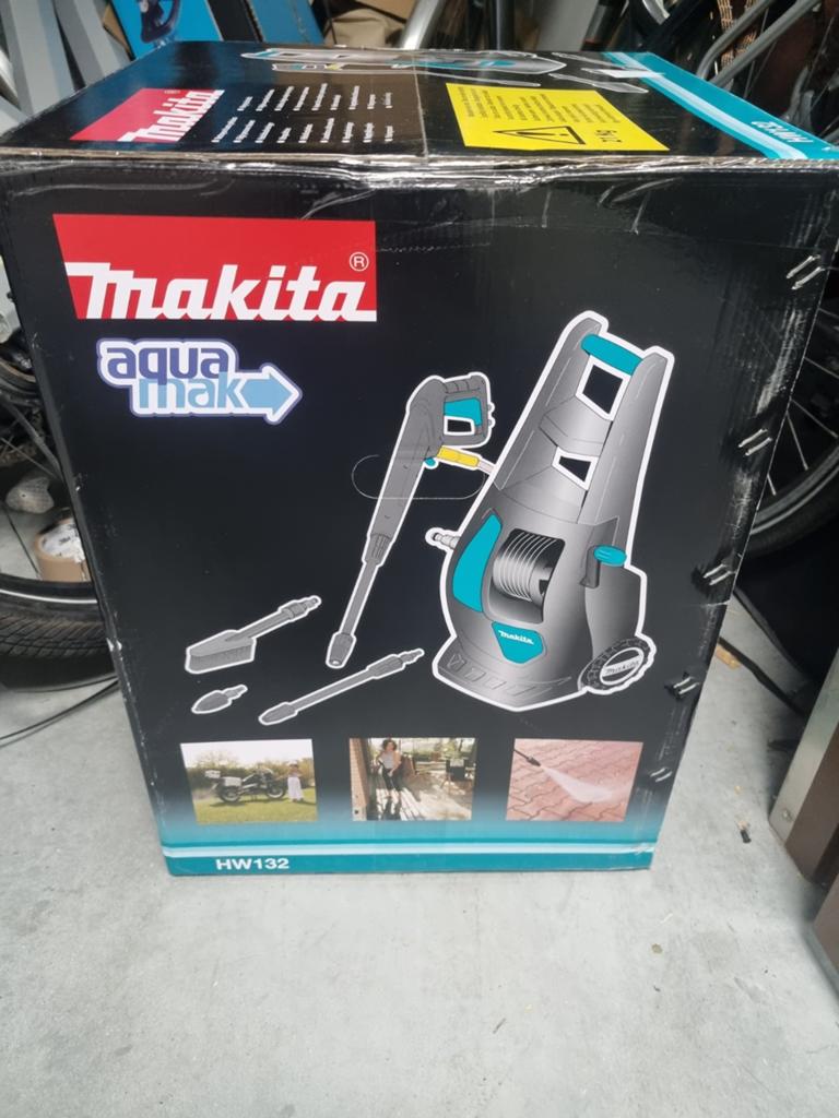 Makita hw132 140bar hogedrukreiniger, Nieuw, Ophalen of Verzenden, Met regelbare waterdruk, Makita