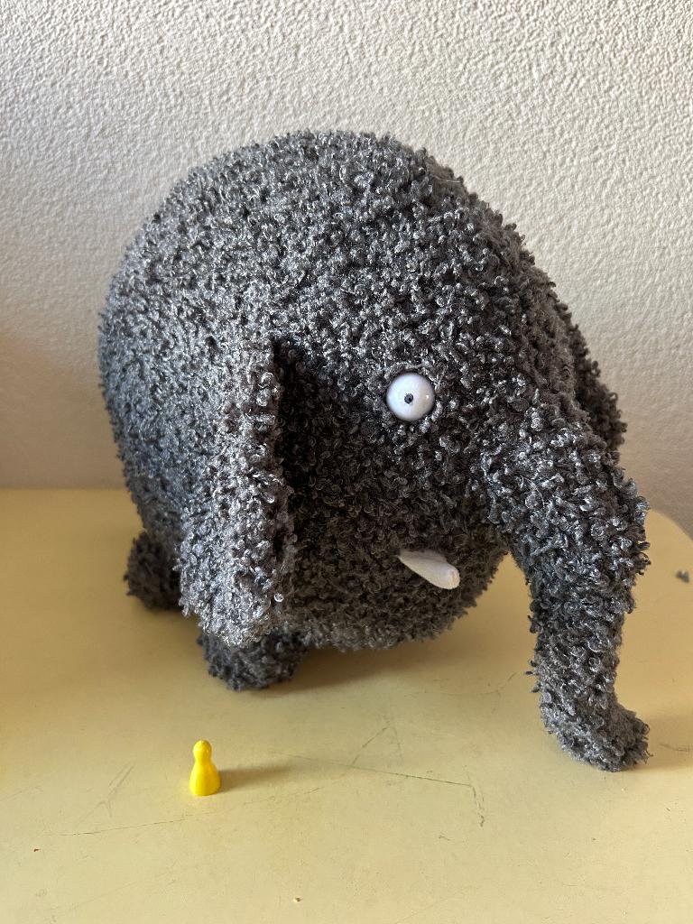 Olli knuffelolifant, Overige merken, Overige karakters, Grijs, Ophalen of Verzenden