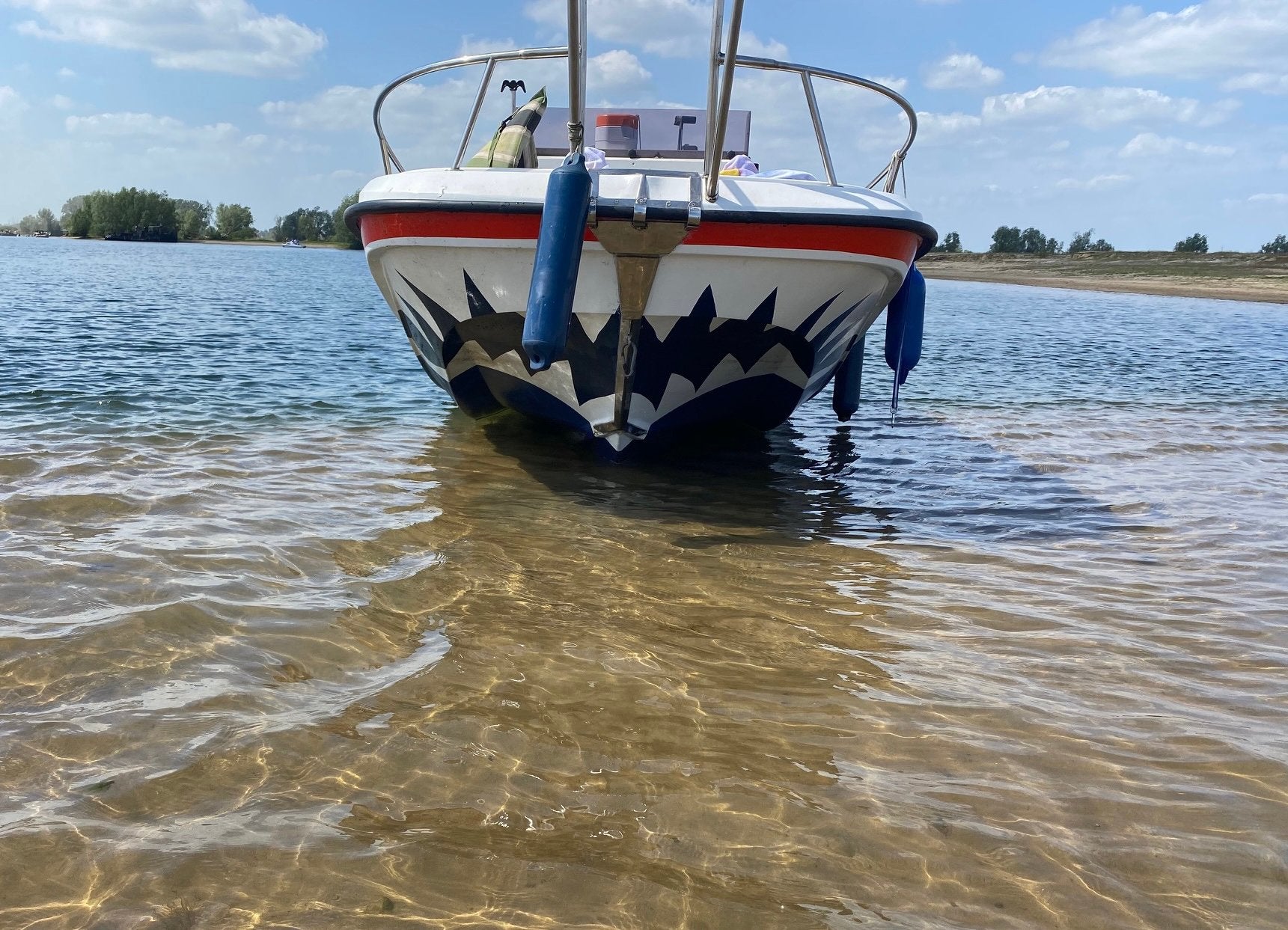 Legend (replica boston whaler), Ophalen, Zo goed als nieuw