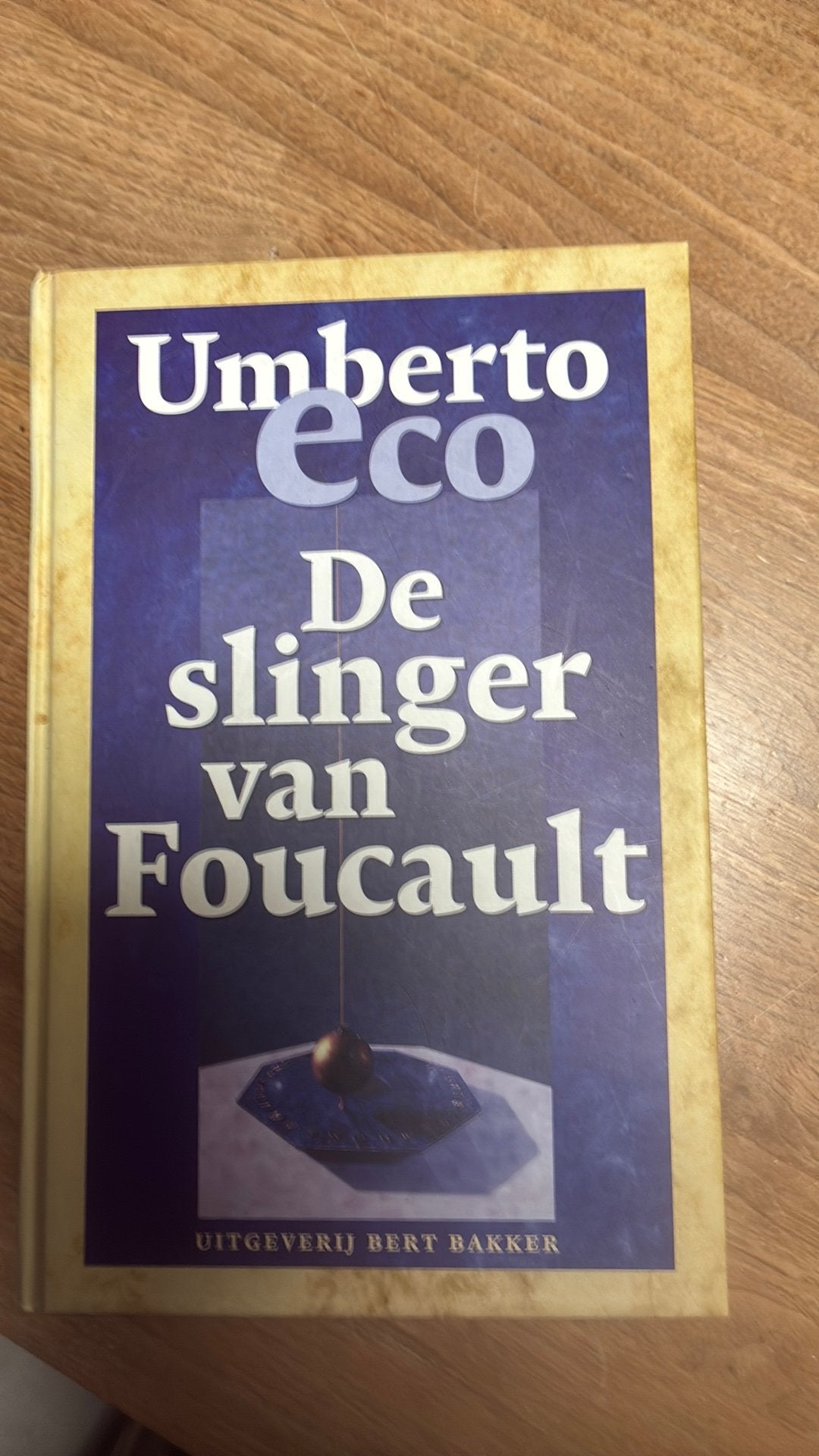 Umberto Eco Foucault, Ophalen, Zo goed als nieuw
