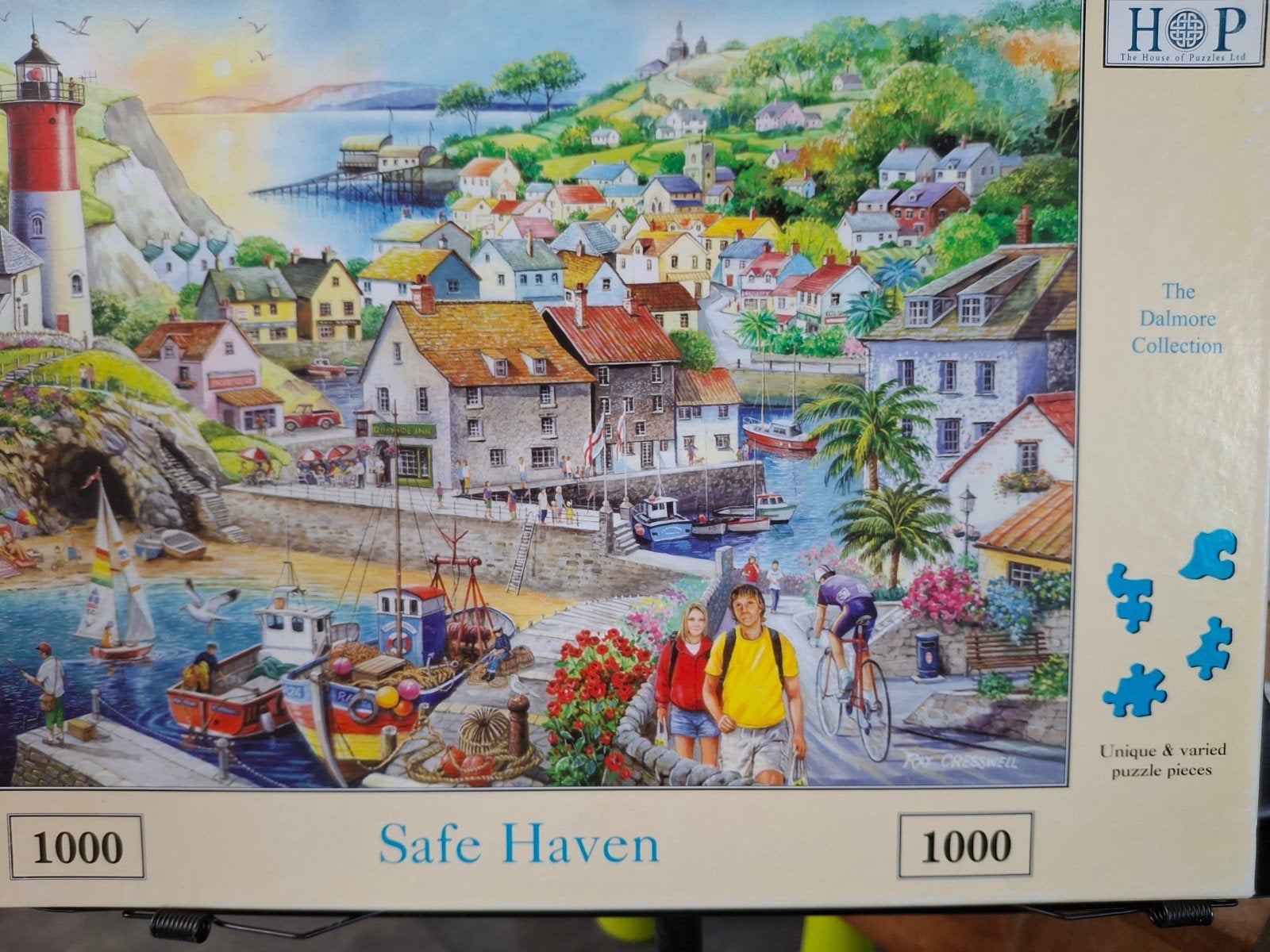 Mooie Puzzel Hop, 1000 stukjes., Ophalen of Verzenden, 500 t/m 1500 stukjes, Zo goed als nieuw