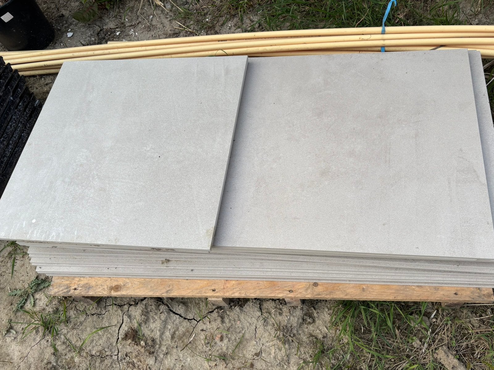 Restpartij tegels 120x60, 60x60, 120x120, Doe-het-zelf en Verbouw, Tegels, Ophalen, 60 cm of meer, Keramiek, Zo goed als nieuw