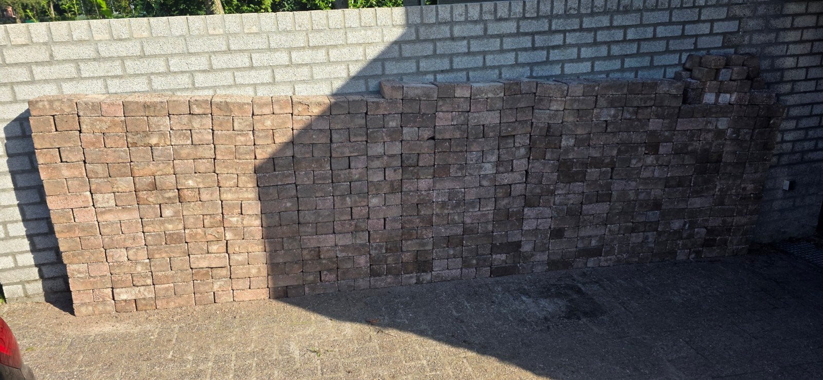 Gebruikte klinkers voor tuin of oprit, Ophalen, Gebruikt, Klinkers, 10 m² of meer