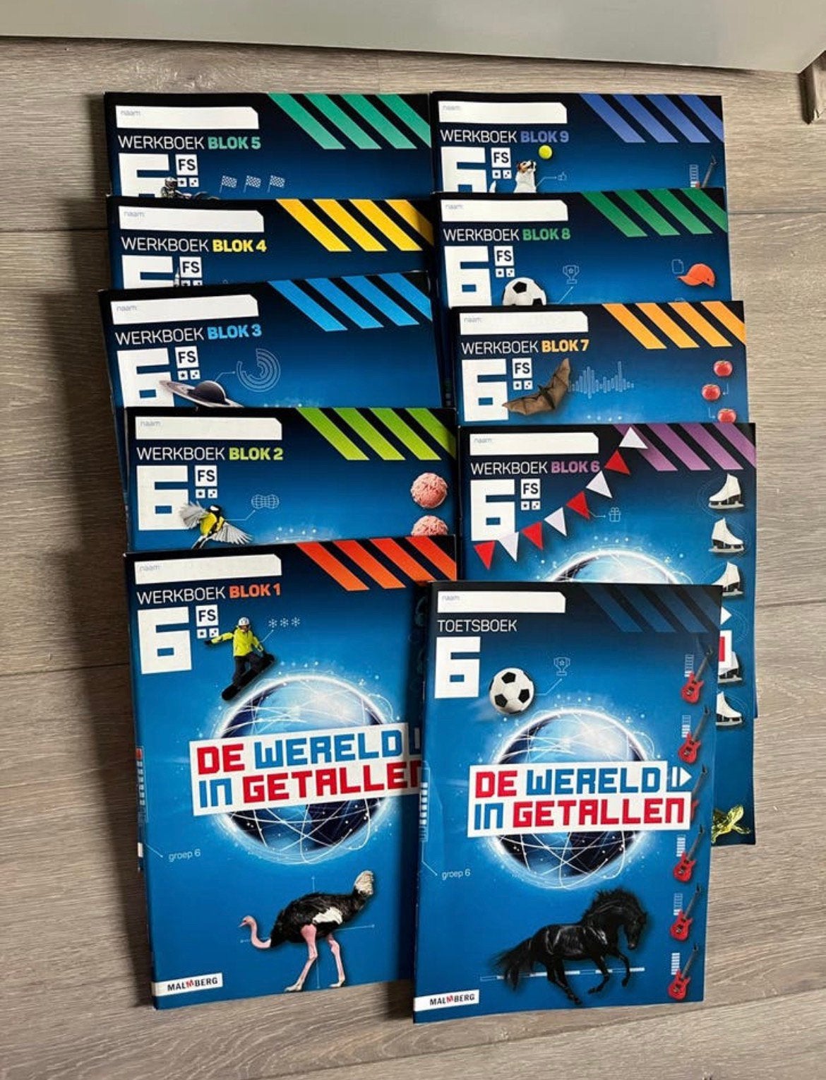 Wereld in getallen rekenen werkboeken set groep 6 Fs nieuw!, Boeken, Ophalen of Verzenden, Nieuw, Overige niveaus