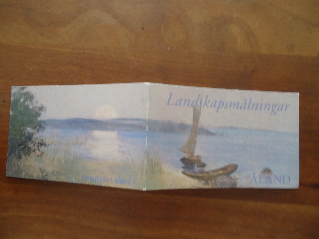 Finland-Aland 2003, mi. 219-22 in postzegelboekje postfris, Ophalen of Verzenden, Finland, Postfris