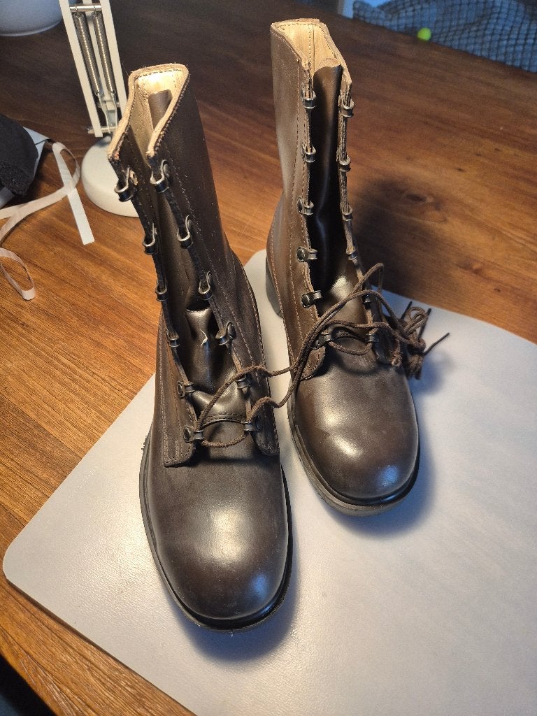 NL legerkisten ZGAN M40, Boots, Ophalen of Verzenden, Zo goed als nieuw, Onbekend