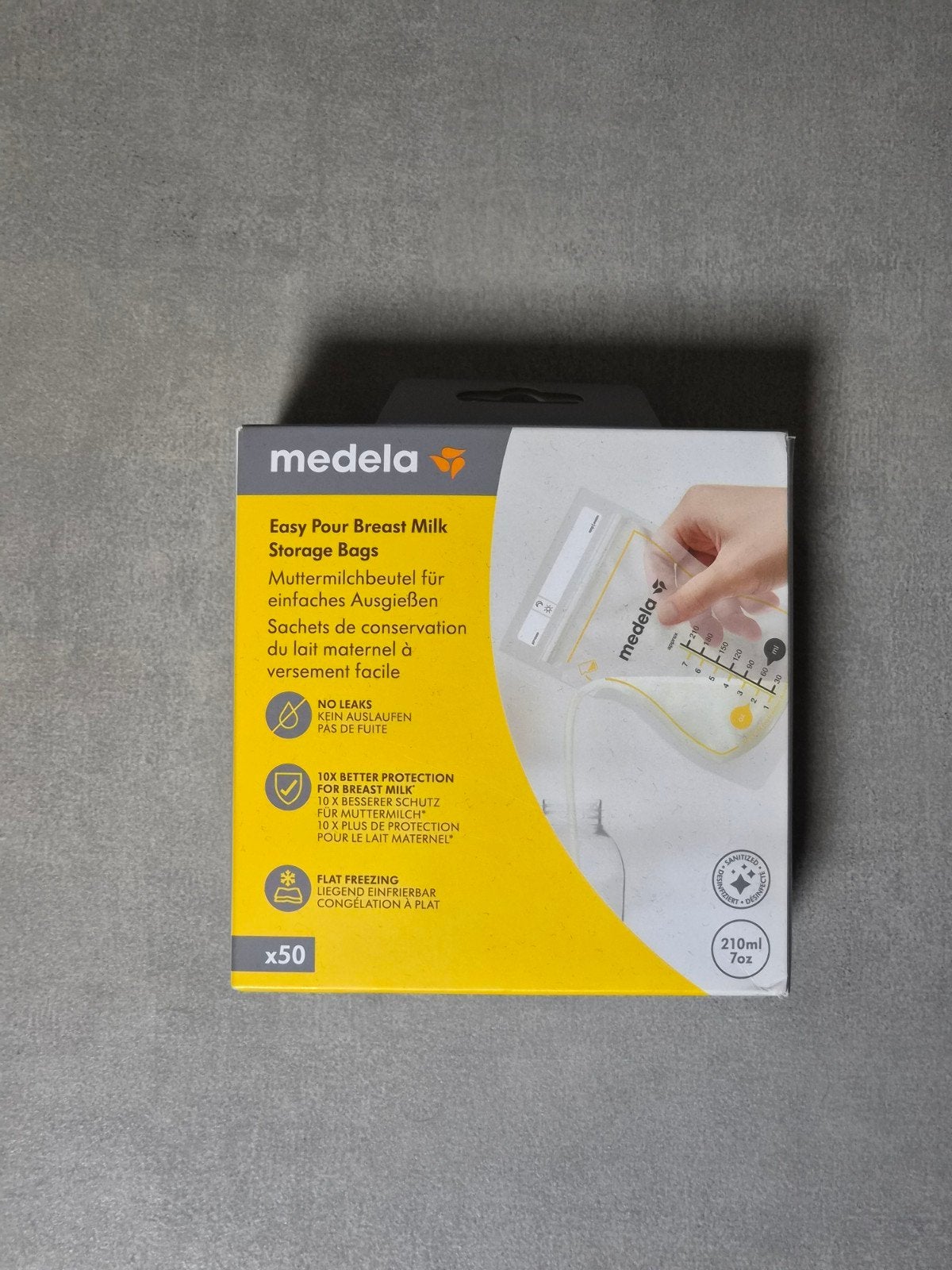 Medela Easy Pour Moedermelk Bewaarzakjes - 50 stuks, Kinderen en Baby's, Babyvoeding en Toebehoren, Ophalen of Verzenden, Nieuw