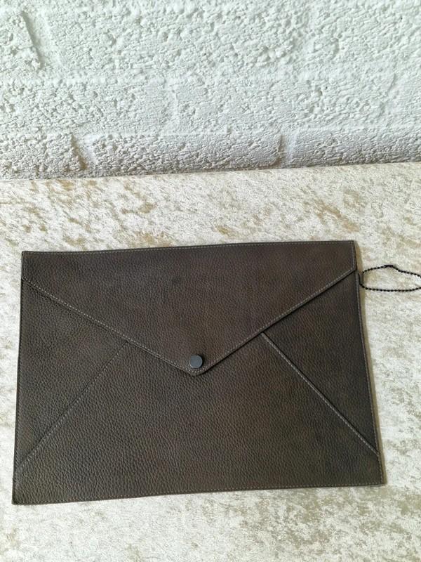 Werner Christ Bruine Leren A4 Laptop Sleeve, Ophalen of Verzenden