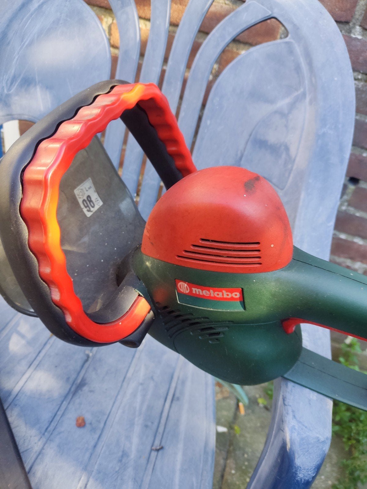 Metabo heggenschaar - Zeer goede staat, Tuin en Terras, Ophalen of Verzenden, Zo goed als nieuw, Elektrisch, Metabo