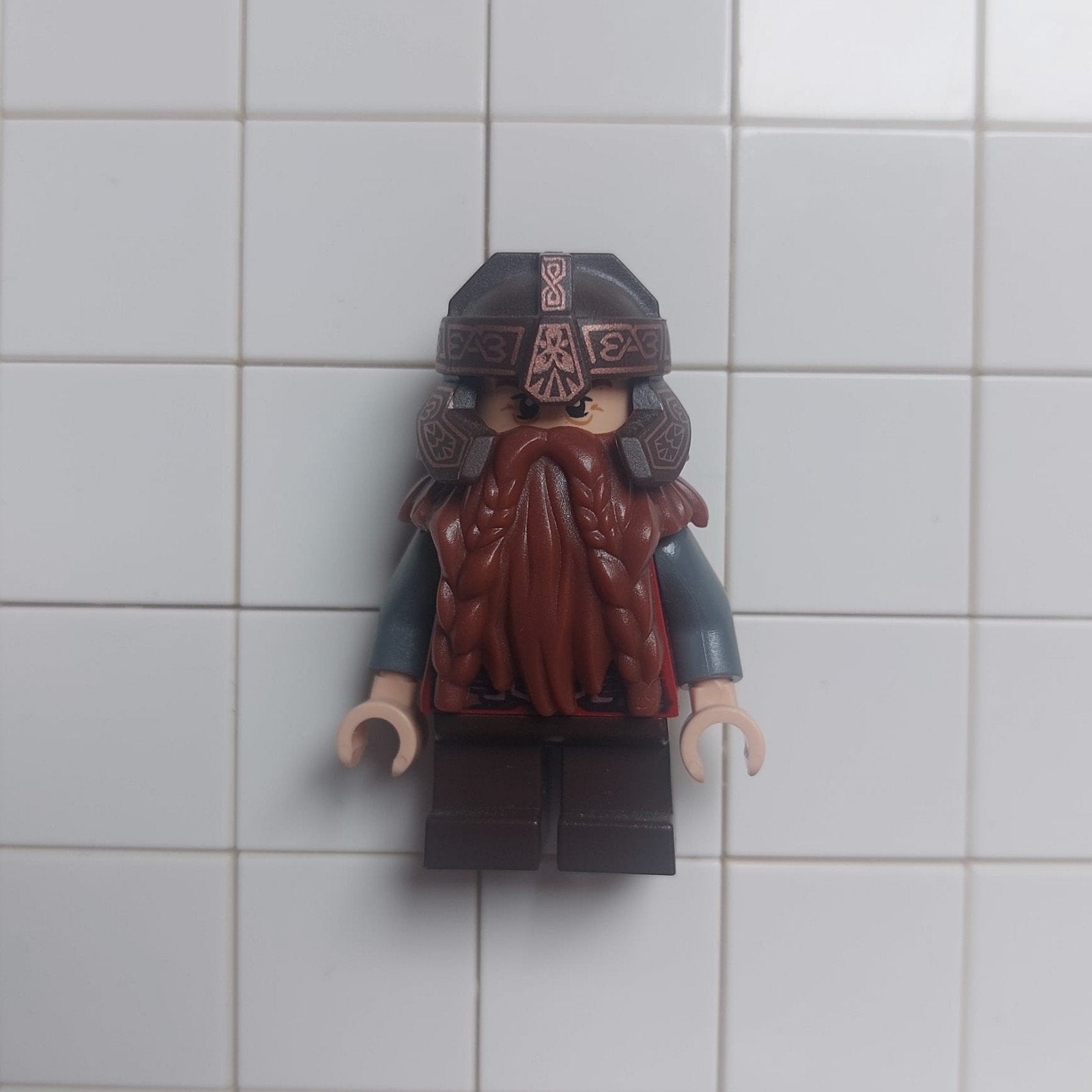 LEGO Lord of the Rings Minifig - Gimli - lor013, Ophalen of Verzenden, Zo goed als nieuw