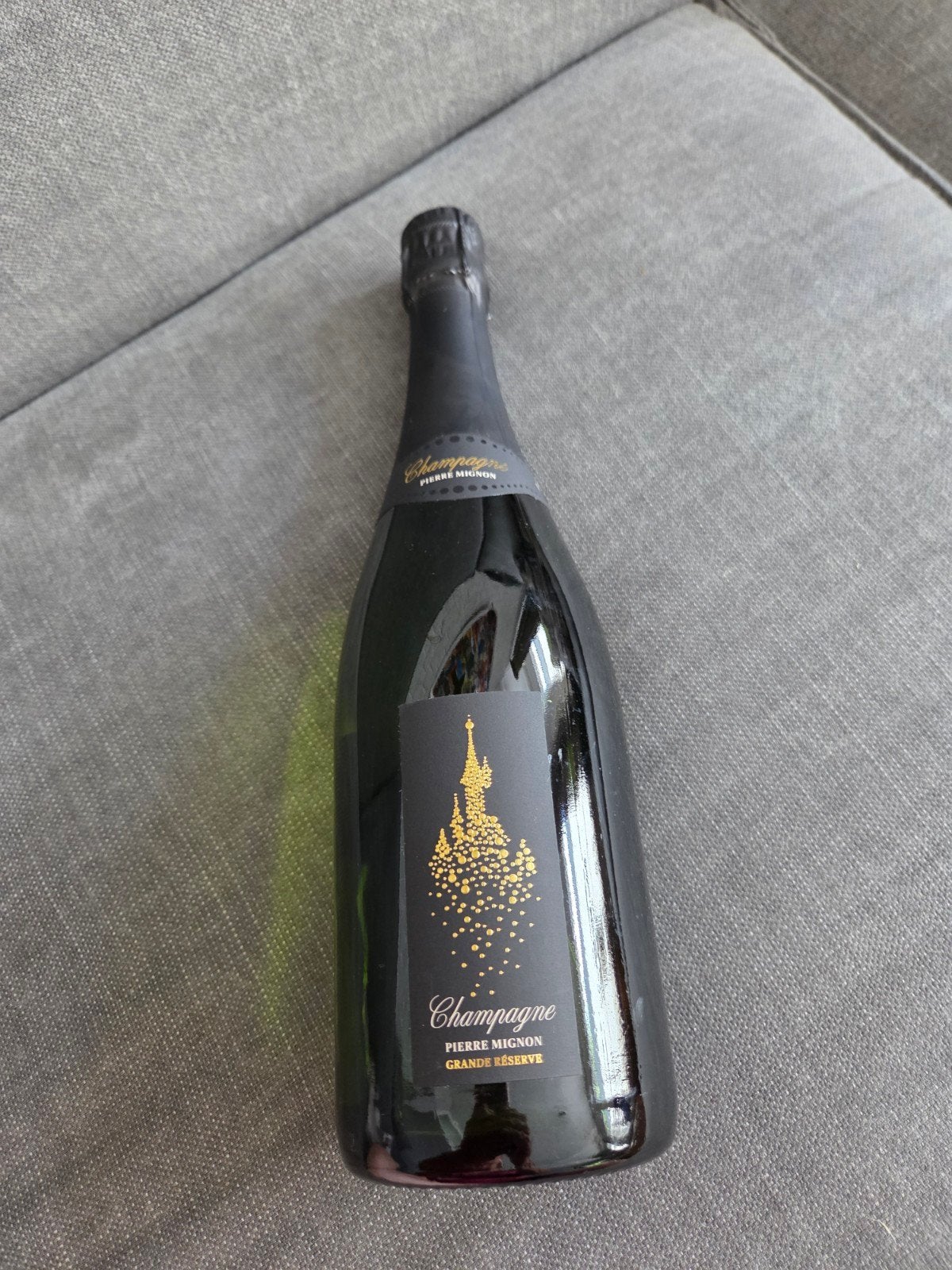 Champagne Pierre Mignon Grande Réserve Disney Fles, Verzamelen, Wijnen, Ophalen of Verzenden, Nieuw, Frankrijk, Champagne