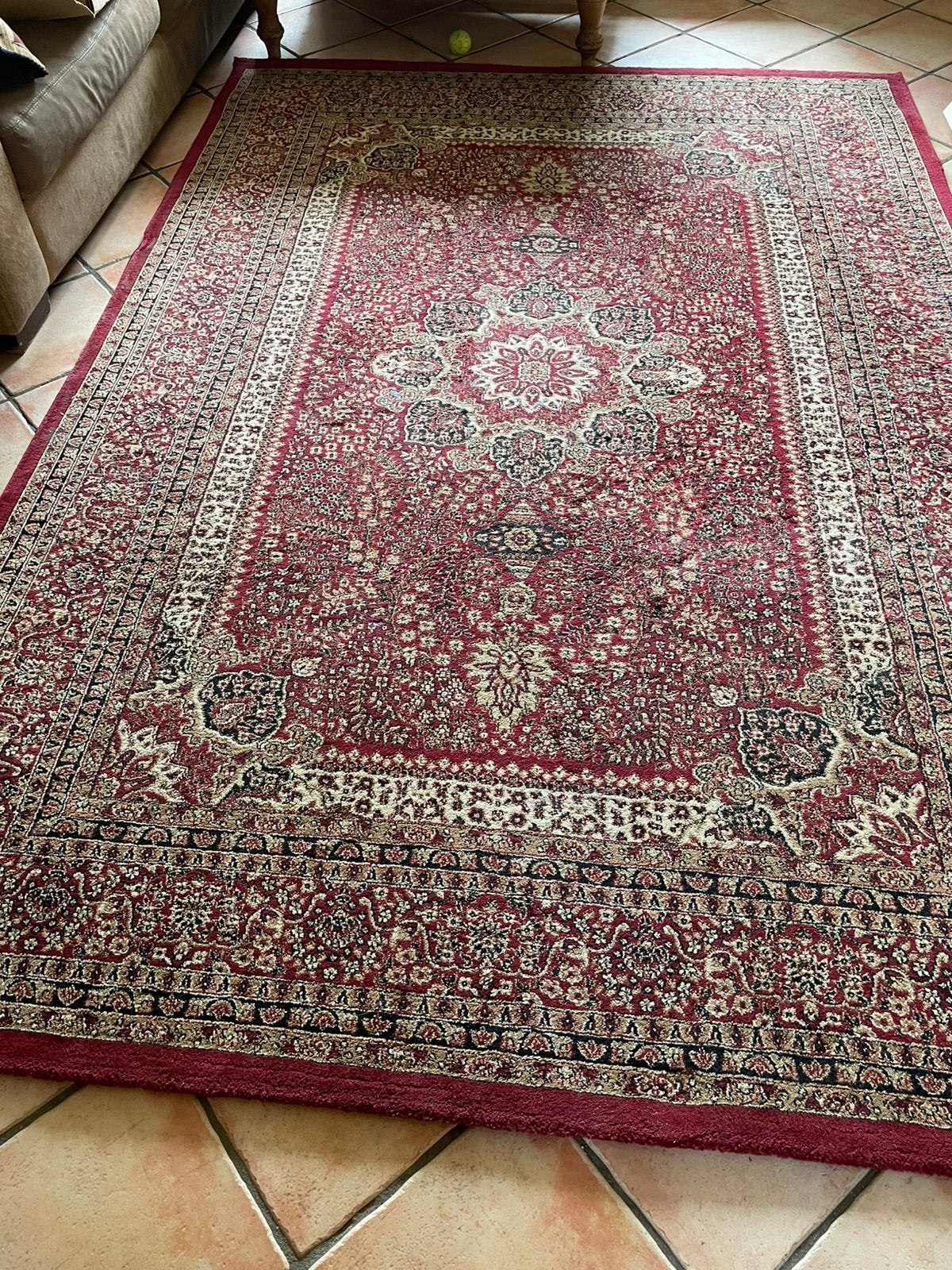 groot mooi tapijt maat 290 / 200 cm, Ophalen, Zo goed als nieuw, Rechthoekig, 200 cm of meer