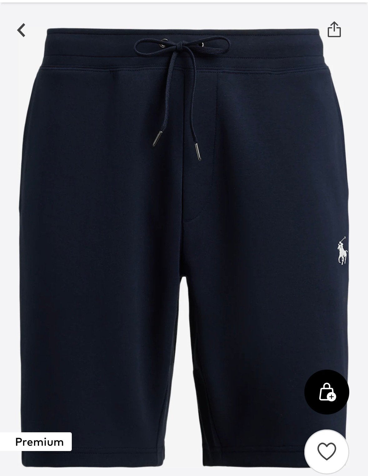 Mooie Ralph Lauren short, Ophalen, Zo goed als nieuw, Maat 52/54 (L), Blauw