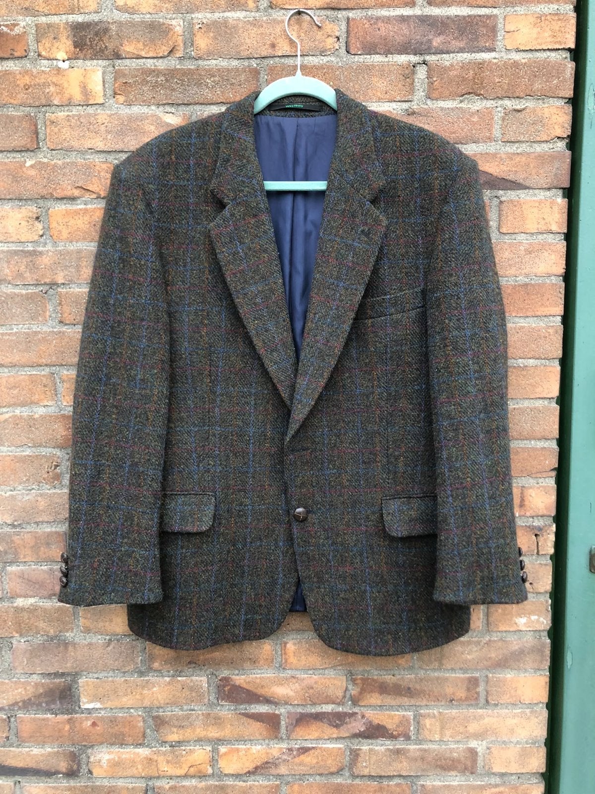 Mooi Harris Tweed Westbury colbert- Maat L, Meerkleurig, Maat 42/44 (L), Ophalen of Verzenden, Zo goed als nieuw