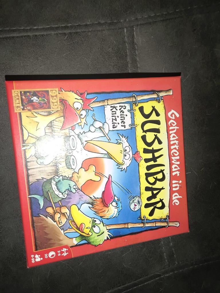 Sushibar nieuw, Vijf spelers of meer, Ophalen, Nieuw, 999 Games b.v.