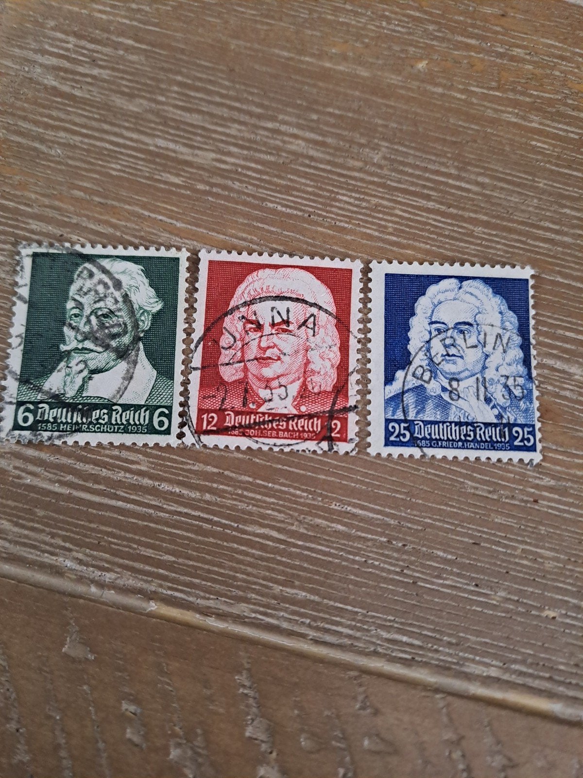 Duitse Rijk. mi. 573-575., Postzegels en Munten, Ophalen of Verzenden, Duitse Keizerrijk