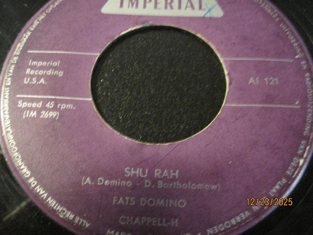 Fats Domino  -  Mardi gras in new orleans, Originele persing, 7 inch, Ophalen of Verzenden, Zo goed als nieuw