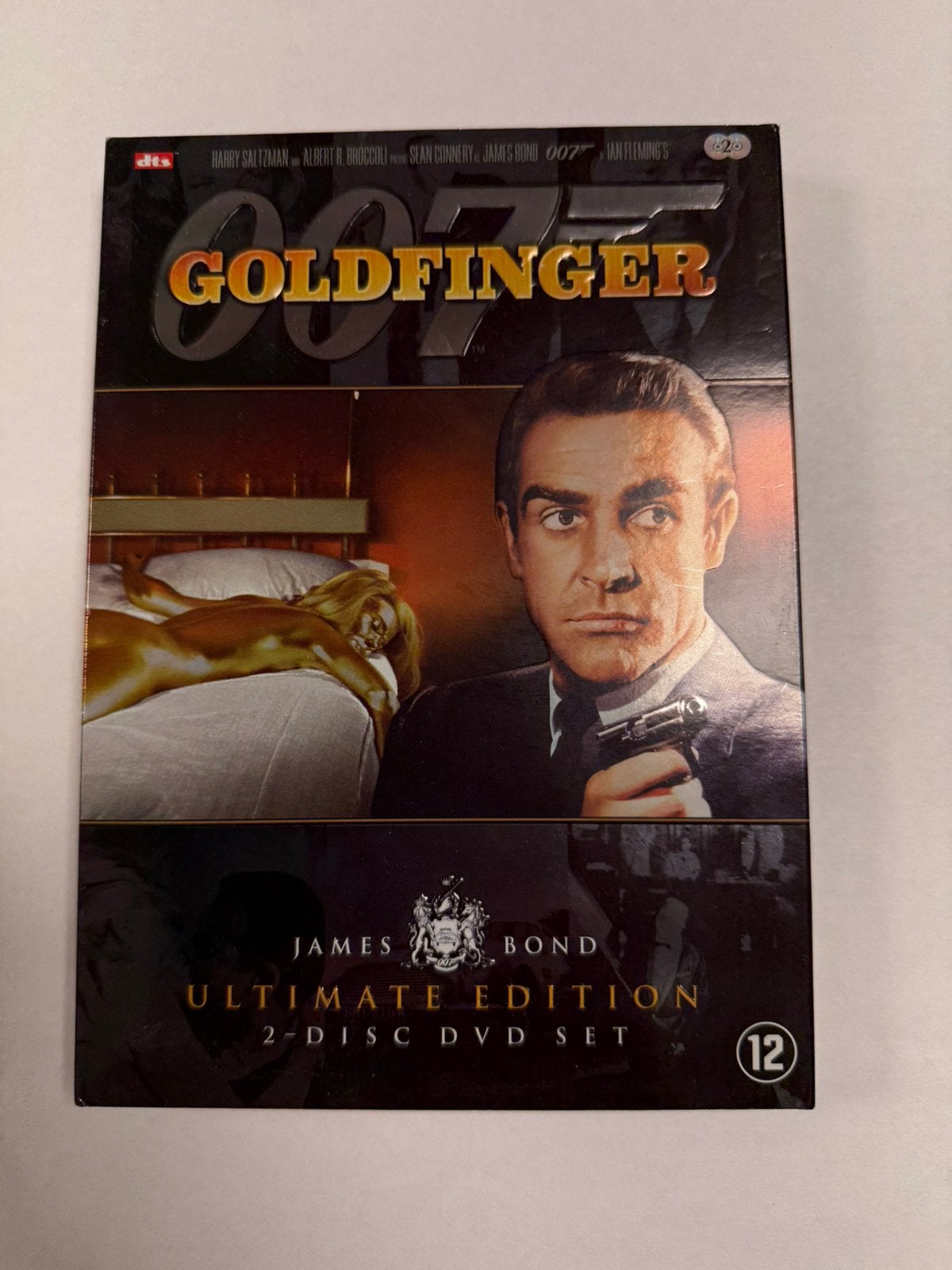 James Bond - Goldfinger 2-disc Ultimate editon met sleeve., Vanaf 12 jaar, Ophalen of Verzenden, Zo goed als nieuw, Actie