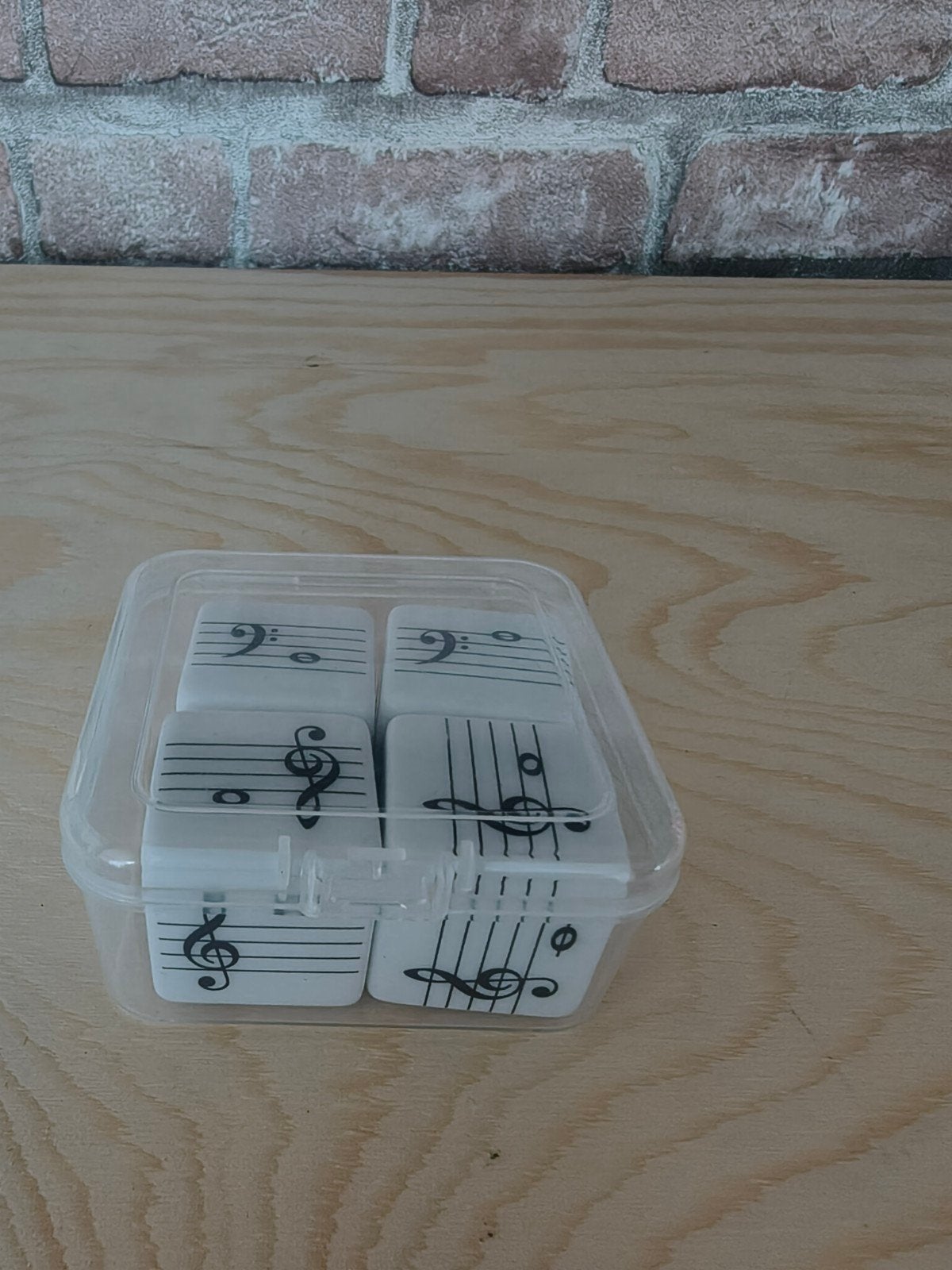 Muzieknoten dobbelstenen met opbergdoosje, Ophalen, Nieuw