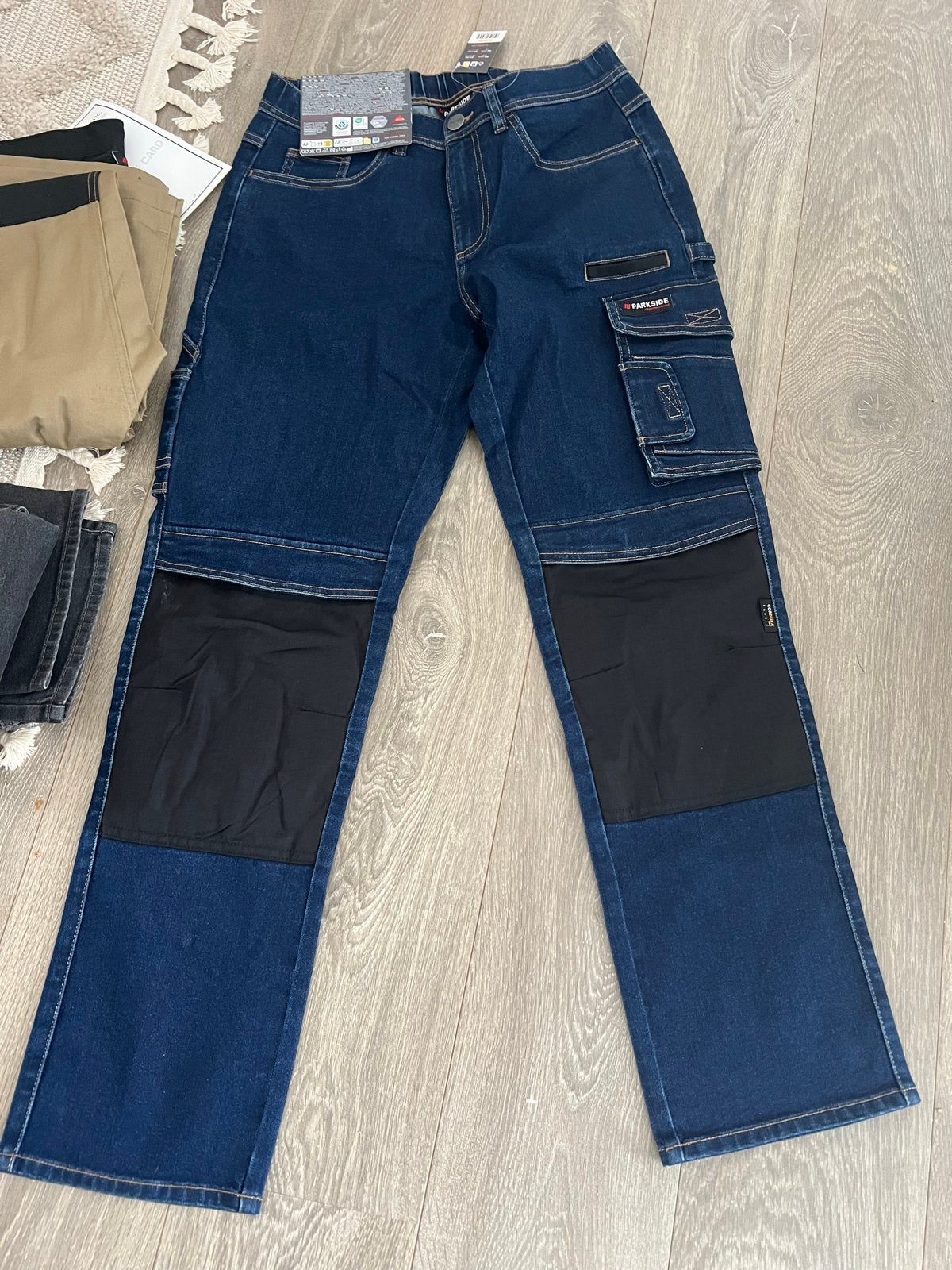Nieuwe Parkside Werkjeans - Maat 34/32 (50), Ophalen of Verzenden, Nieuw, Blauw, W33 - W34 (confectie 48/50)