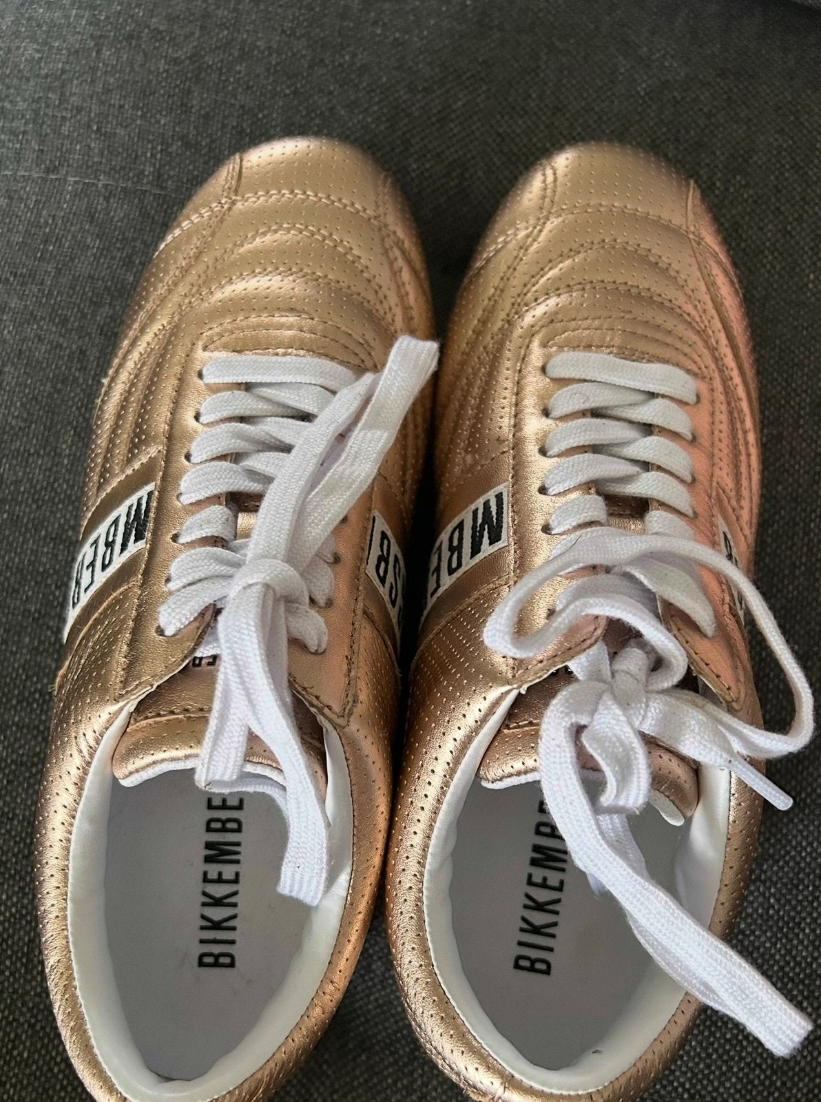 Bikkembergs dames schoenen goud, maat 38, Ophalen of Verzenden, Nieuw, Overige kleuren, Sneakers of Gympen