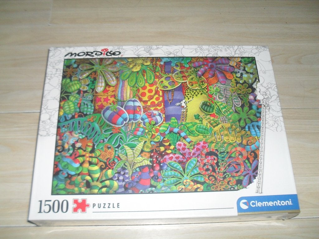 Mordicco puzzle 1500 stukjes nieuw, Ophalen, 500 t/m 1500 stukjes, Nieuw, Legpuzzel