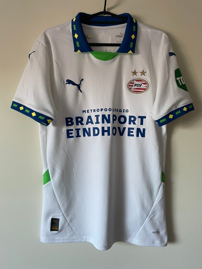PSV Puma Voetbalshirt Maat S Wit 24/25 Third, Puma, Wit, Ophalen of Verzenden, Zo goed als nieuw
